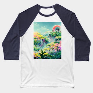 Reviving Floral Garden Ecosystem Baseball T-Shirt